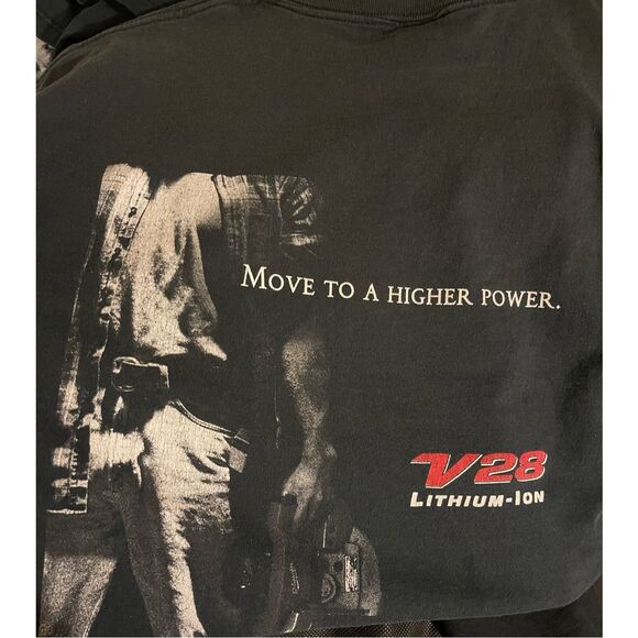 Milwaukee Tool Other - Milwaukee Tool Tshirt XL Move to a Higher Power V28 Lithium-ion
